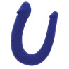 Toy Joy Mini Double gode U-Shape 11 x 3.1cm Bleu